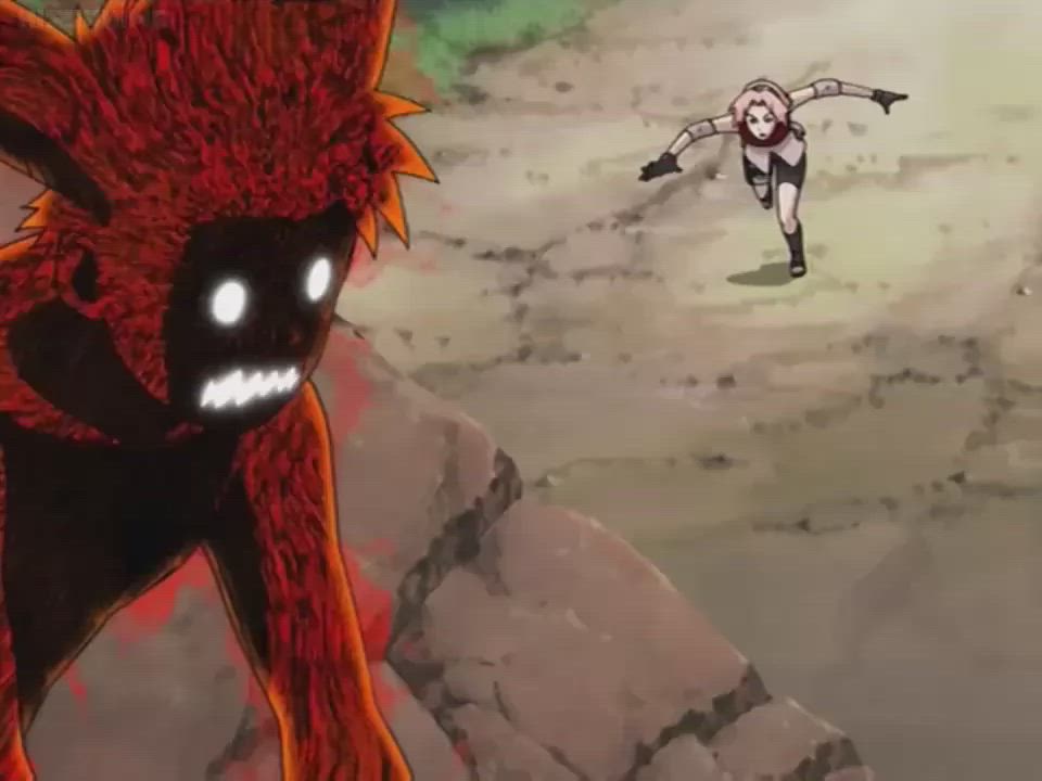 Naruto gives a tremendous anal to Sakura.