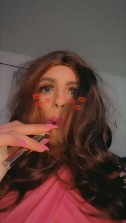 Crossdressing Sissy gif