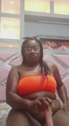 bbw big ass dildo ebony pussy wet pussy gif