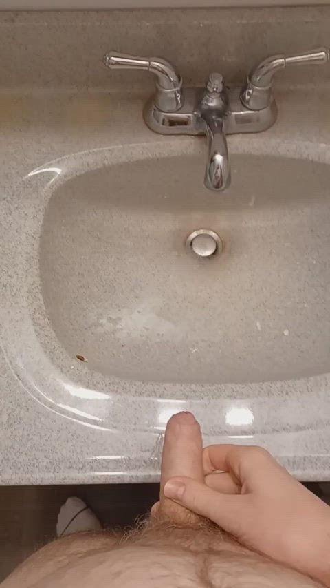 Pissing in the sink