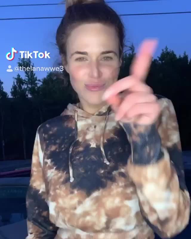 Lana 'CJ Perry' Tik Tok Dancing (WWE)