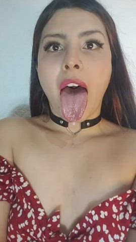 ahegao cute daddy latina natural tits small tits gif