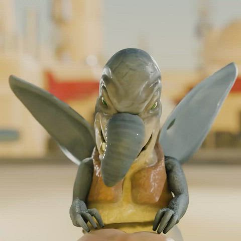 Watto takes Padme Amidala from behind. A What if Scene set in Tatooine (PN34)