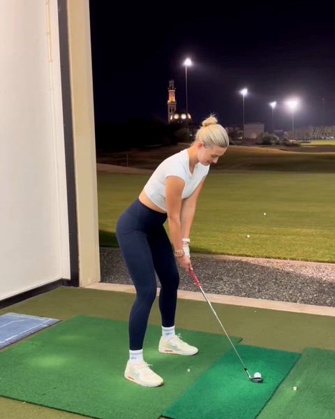 How do you like her swing?