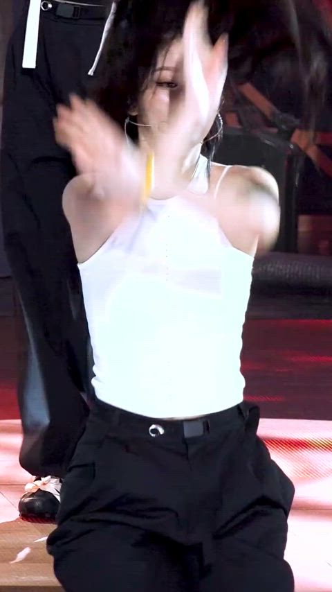 armpit armpits asian dancing korean long hair pale kpop gif