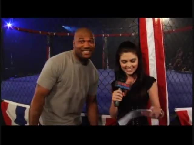 Rampage Jackson Humps Interviewer