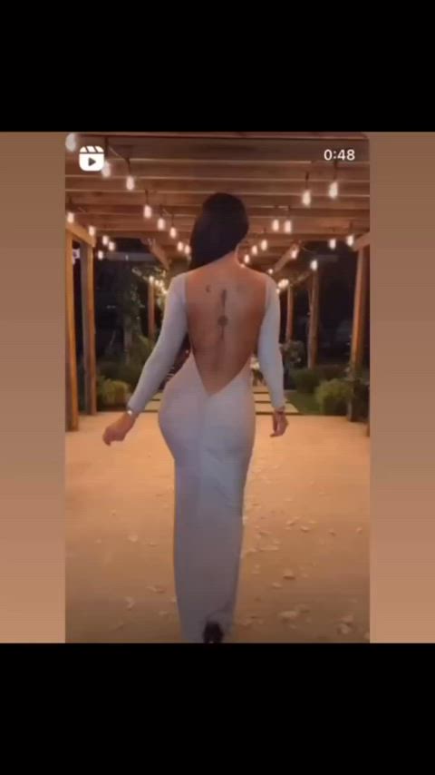 ass big ass brunette catsuit clothed colombian heels high heels sheer clothes gif