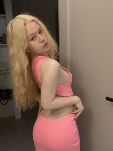 Blonde Booty OnlyFans Pink gif
