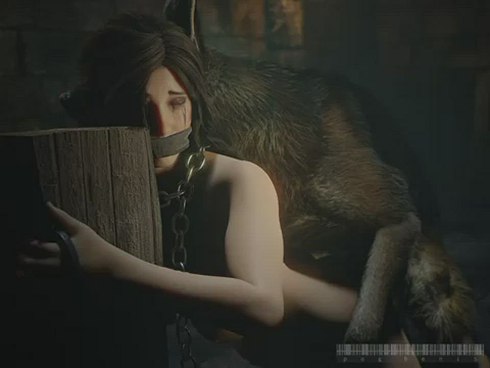 Lara Croft leashed (pogbenis)