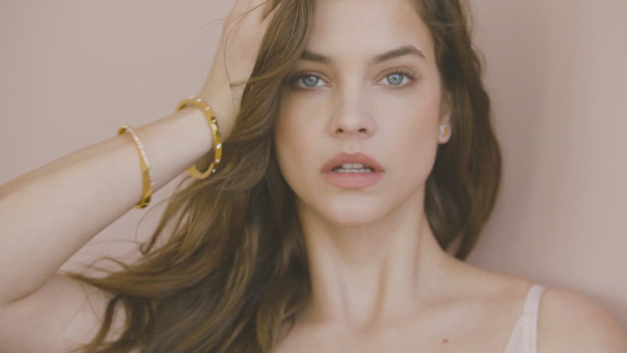 Barbara Palvin Lingerie Model gif