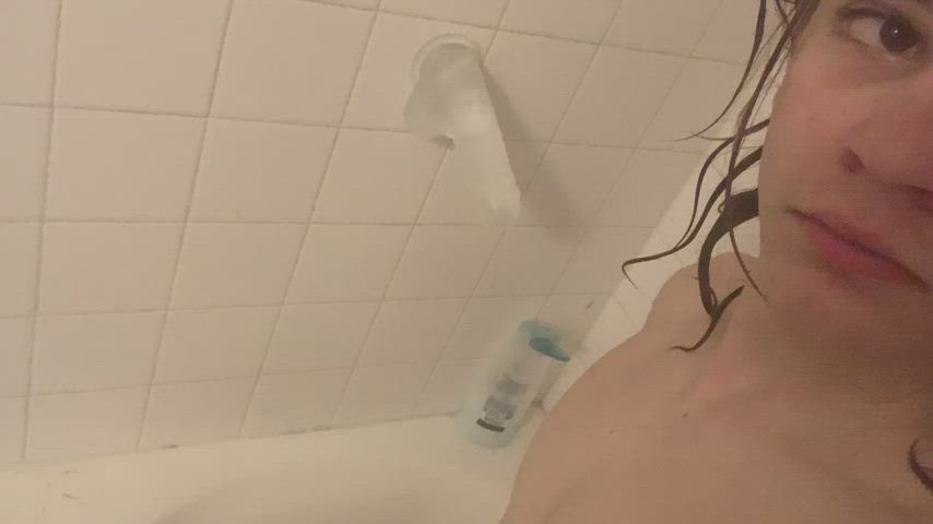 blowjob dildo femboy shower trans gif