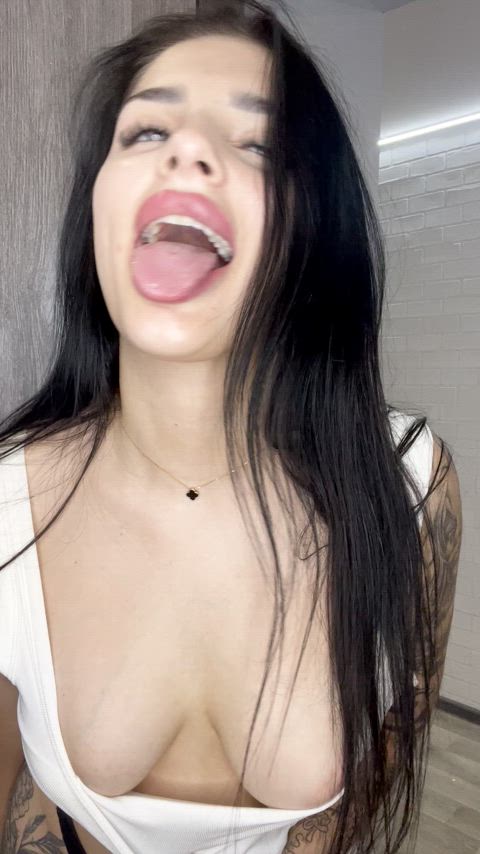 What are you going to feed this hungry slut?
