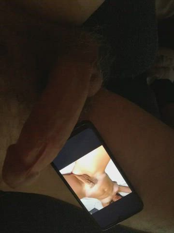 cock worship male masturbation tribute gif