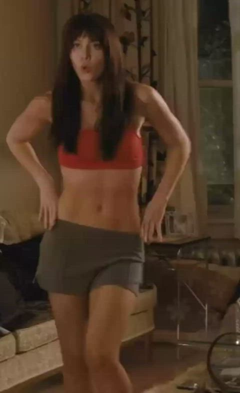 belly button celebrity mary elizabeth winstead gif