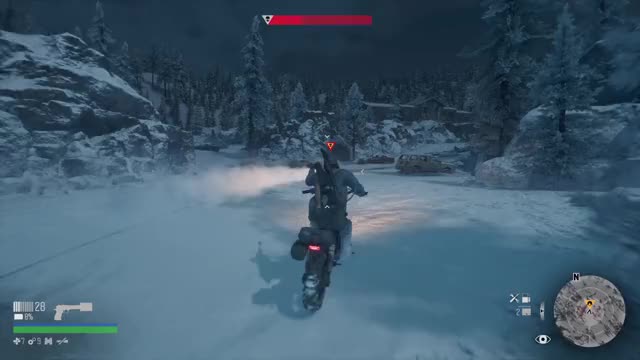 DAYS GONE - Flaming Biker