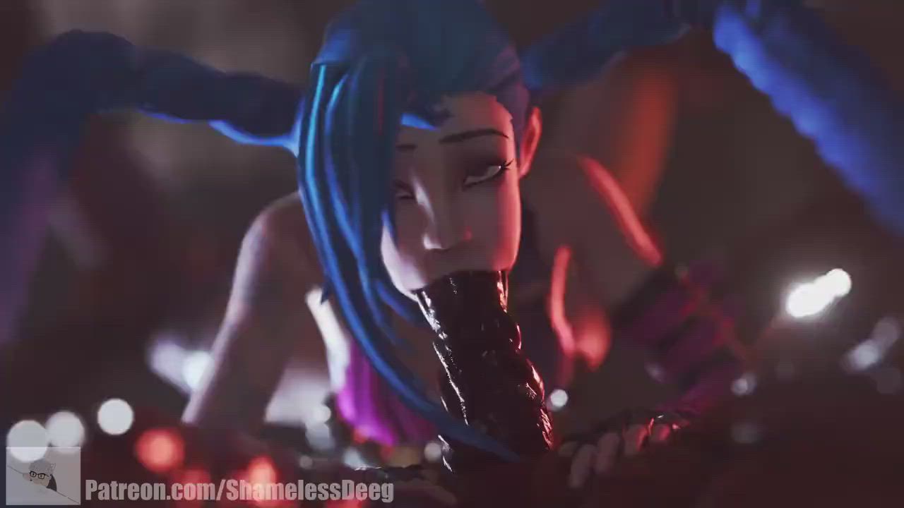 Jinx gets fucked by Carnage (ShamelessDeeg) [League of Legends &amp; Marvel]