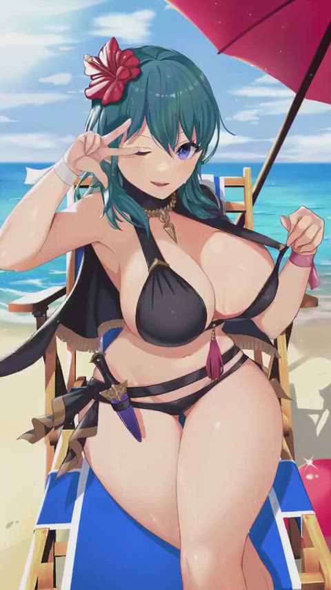 Byleth Enjoying the Beach (Betaa 99)