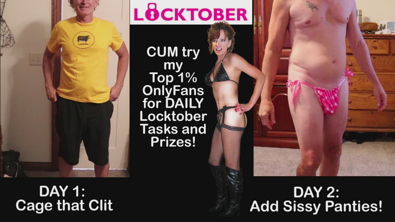 LOCKTOBER Days 1 and 2 Results - Cum join my daily party! - See my COMMENT below!