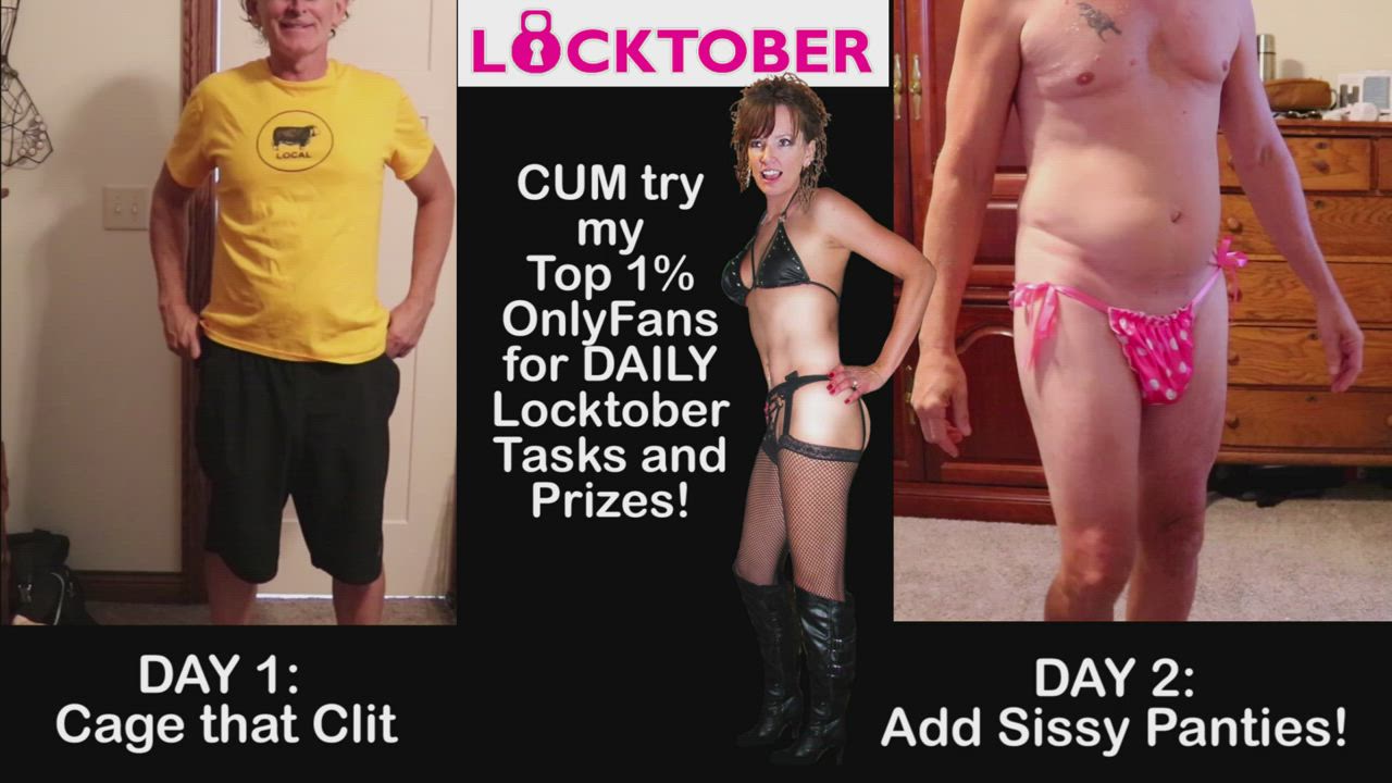 LOCKTOBER Days 1 and 2 Results - Cum join my daily party! - See my COMMENT below!
