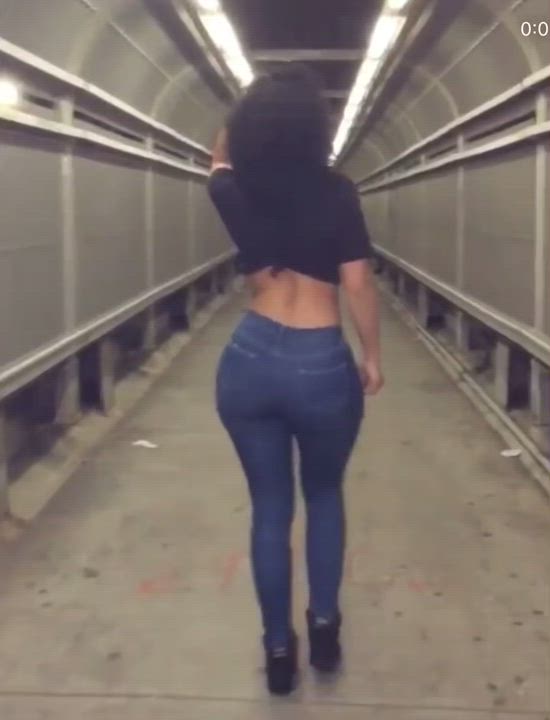 Whole lotta woman in those jeans