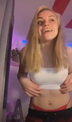 amateur blowjob petite strip teen tiktok gif