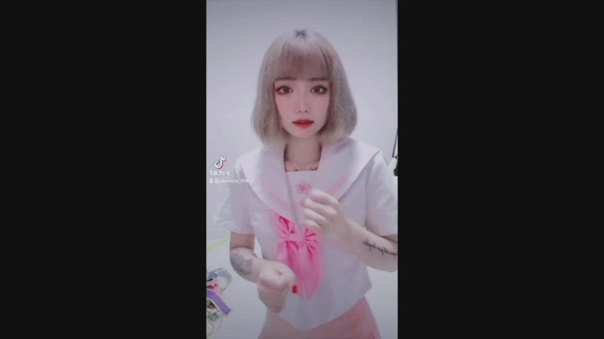 Amateur Asian Chinese Fetish Handjob Korean Model PMV TikTok gif