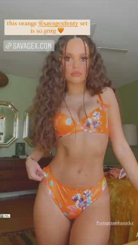 Bra Lingerie Madison Pettis gif