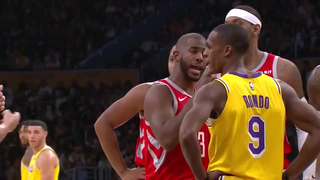 CP3/Rondo Fight