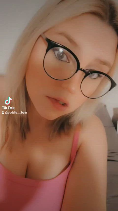 blonde boobs onlyfans gif