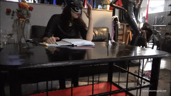 feet mistress role play shoes gif