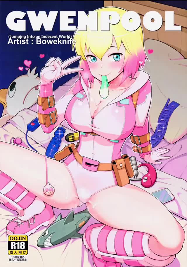 Haii, Gwenpool Here! Lucky for you I’m no hero! Animated cover by xmochix