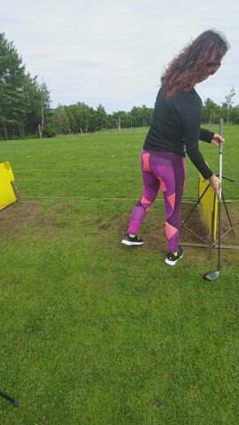 A little bit of jiggle on the range!