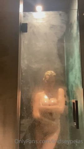 Naked OnlyFans Shower Tease gif