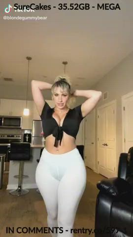 big ass blonde pawg tiktok gif