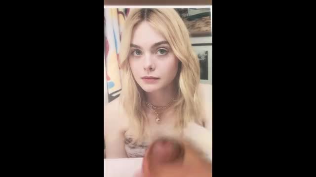 Elle Fanning Cum Tribute