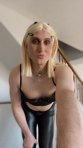 amateur femboy feminization leather mtf pawg sissy tiktok trans trap gif