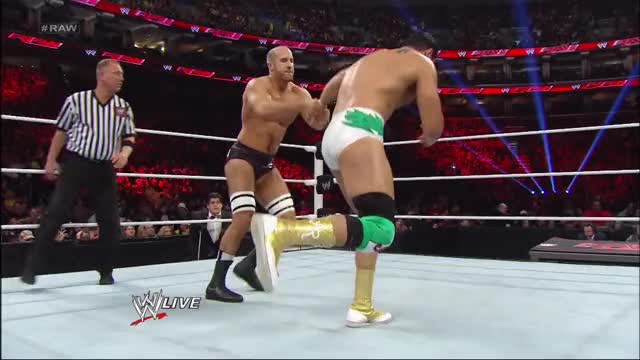 Cesaro vs Alberto