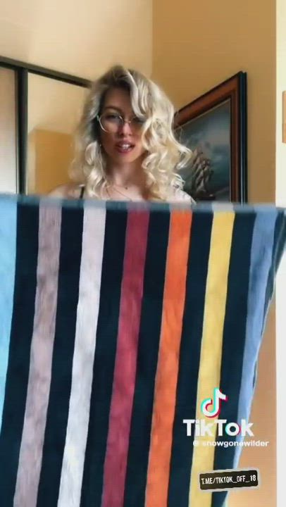 Big Tits Blonde Girls Teen Teens gif