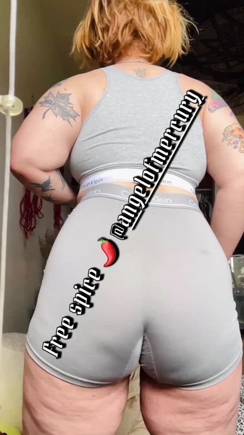 ass big ass booty femboy onlyfans sfw tease thick trans boy trans man gif