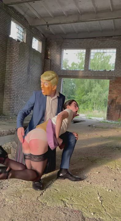 Thank You for spanking, Mr. President 👋👋