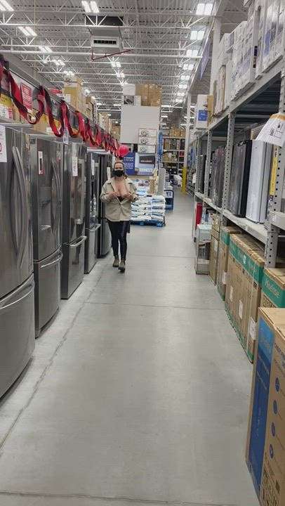 Seeing if there is anything hard in the hardware store! (F)