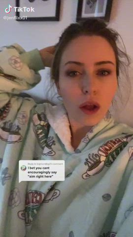 Cum In Mouth Facial JOI TikTok Tongue Fetish gif