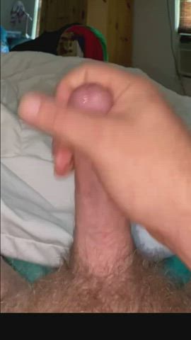 Amateur Big Dick Cum Homemade Jerk Off OnlyFans gif