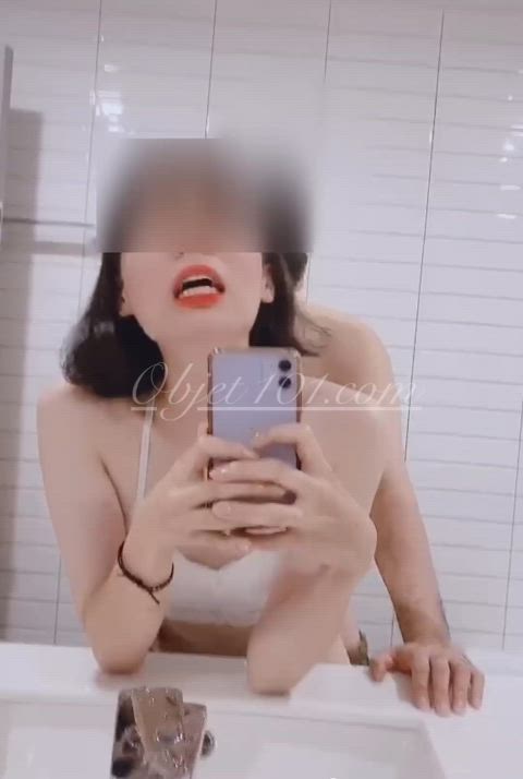 amateur asian doggystyle hard hardcore homemade moaning selfie gif