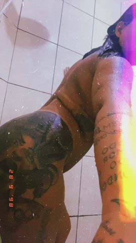 big ass brazilian shower gif