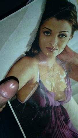 Aishwarya Rai Bachchan Cum Cumshot Tribute