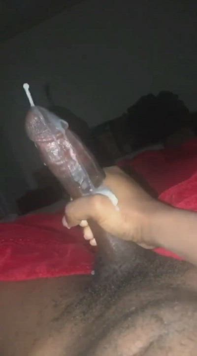 BBC Big Balls Big Dick Cum Cumshot Male Masturbation Masturbating Wet gif