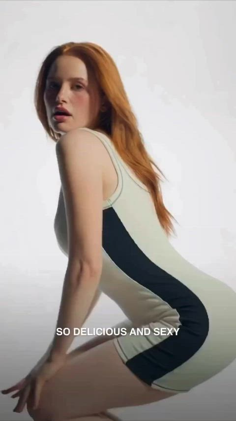 babe big ass booty celebrity curvy madelaine petsch pawg redhead gif