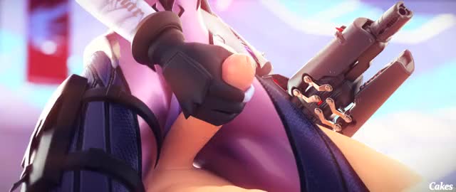 Widowmaker handjob and thighjob combo (CakeofCakes)