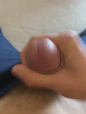 amateur big dick cock cum cumshot handjob jerk off masturbating orgasm solo gif